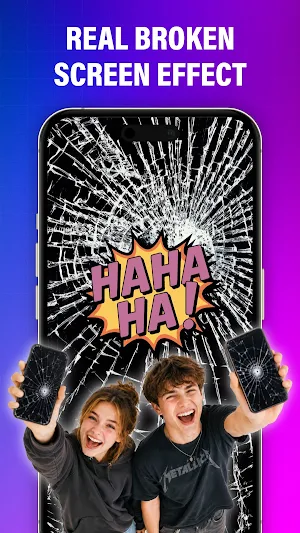 Broken Screen - Funny Prank Screenshot 1