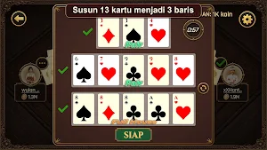 Capsa Susun LIVE Chinese Poker Screenshot 0
