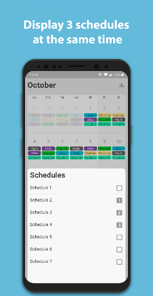 Simple Shift - work schedule Screenshot 1