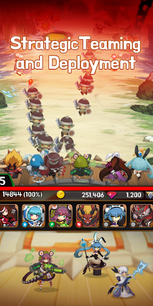 Idle Merge Heroes Screenshot 1
