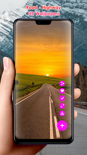 Road - Highway HD Wallpapers Screenshot 1