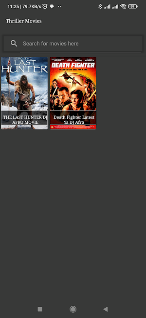 DJ Afro Movies Watcher Screenshot 1
