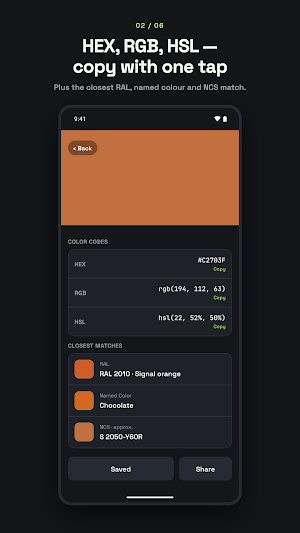 Huey: Photo Color Picker Screenshot 1