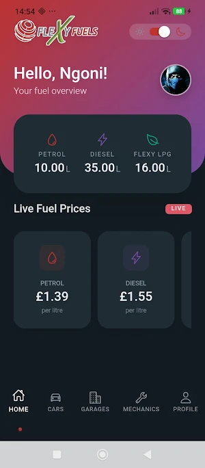 Flexy Fuels Screenshot 1