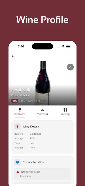 Wine Identifier, WineLen Screenshot 3