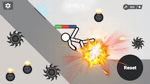 Stickman Ragdoll Games Screenshot 2