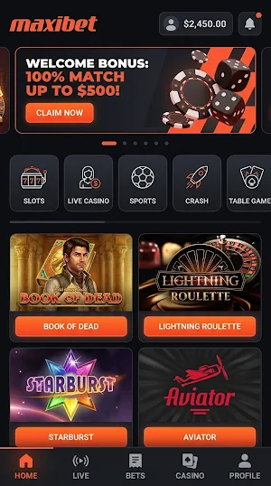 Maxibet Screenshot 0