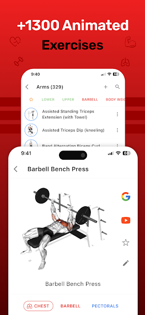 GymTracker: Workout Log Screenshot 2