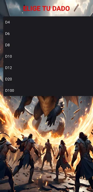 Dados de calabozos y dragones Screenshot 2