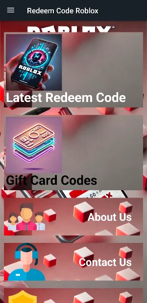 Redeem Code Roblox Screenshot 3