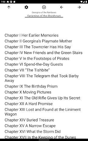 Book, Georgina of the Rainbows Screenshot 2