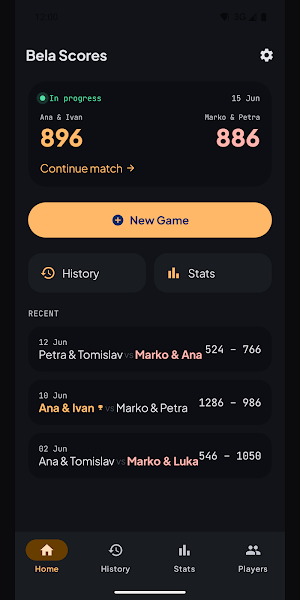 Bela Scores: Belote Counter Screenshot 0
