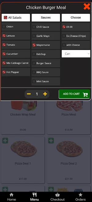 Backwell Haz Pizza Kebab Screenshot 1