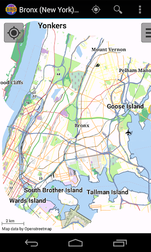 The Bronx Offline City Map Screenshot 0