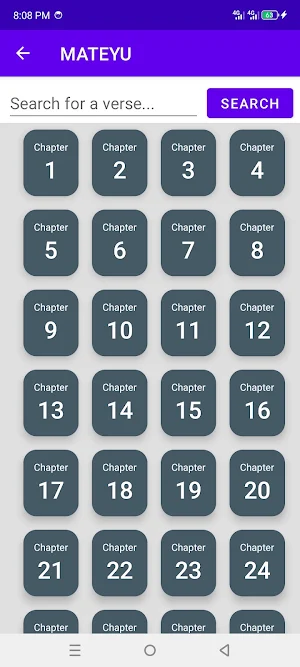 Chewa offline Bible Screenshot 1