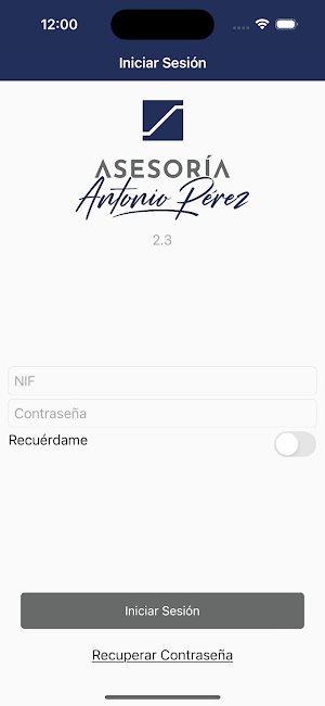 Asesoría Antonio Pérez Screenshot 0