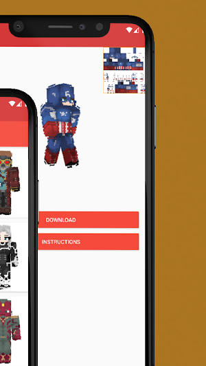 Multiverse Hero Skins for MCPE Screenshot 3