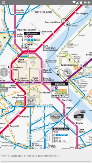 BORDEAUX METRO/TRAM/TBM MAP OFFLINE Screenshot 2