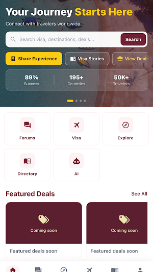 Tripnovac Travel Hub Screenshot 0