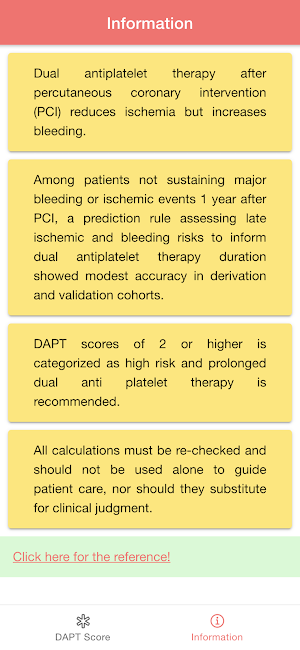 Dual Antiplatelet Therapy Screenshot 2
