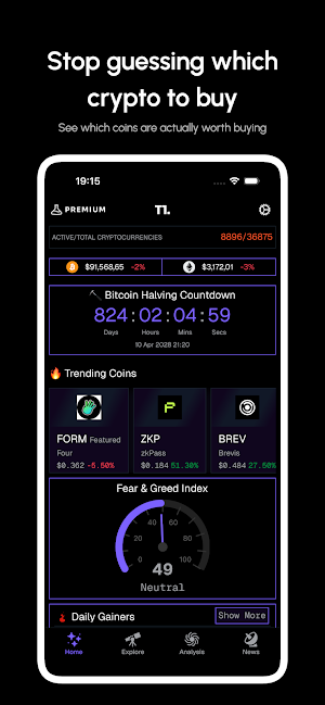 Undervalued Crypto Finder Screenshot 0