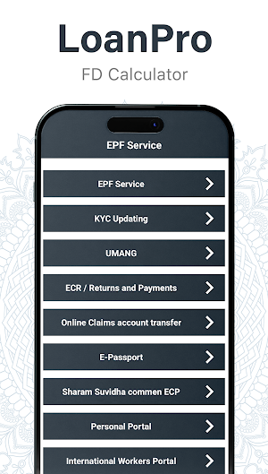 LoanPro - Loan EMI Calculator Screenshot 3