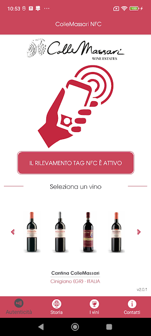 ColleMassari NFC Screenshot 0