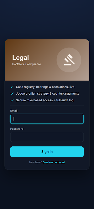 Visaka Legal Screenshot 0