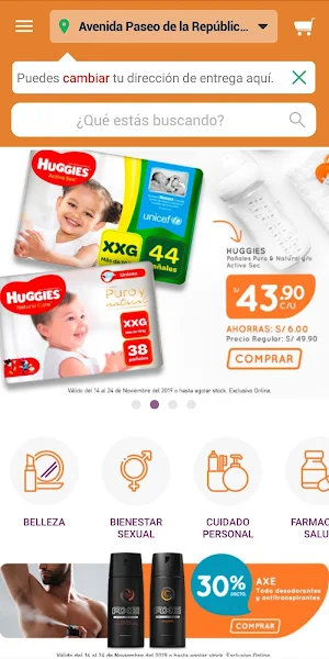 Mifarma App - Descuentos que te hacen bien Screenshot 0