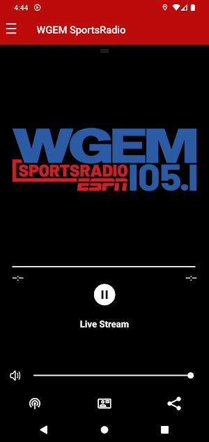 WGEM SportsRadio Screenshot 0