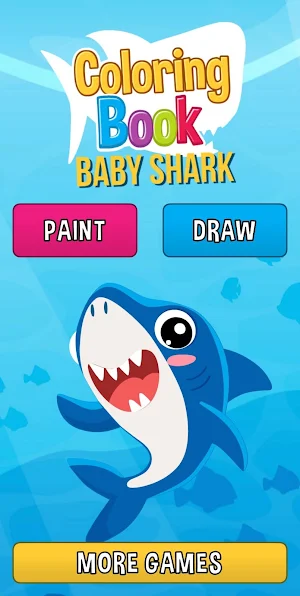 Baby Shark Coloring Book Screenshot 0