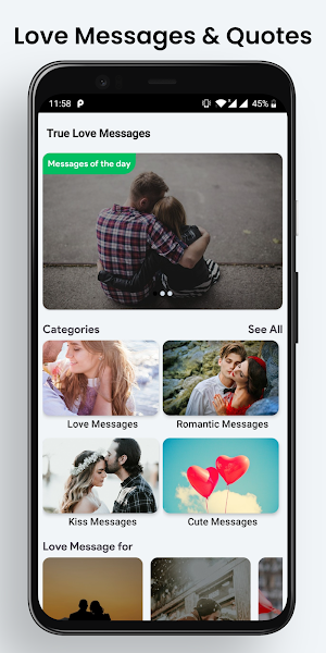 True Love Messages Offline Screenshot 2