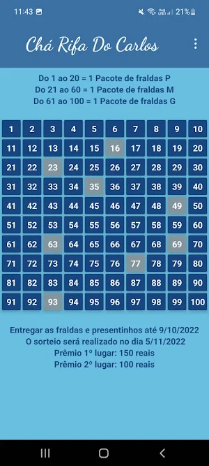 Chá Rifa Pro Screenshot 1