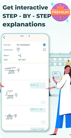 HiEdu Calculator he-36X PRO Screenshot 1