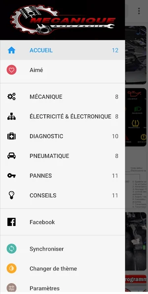 Mécanique Auto Facile Screenshot 0