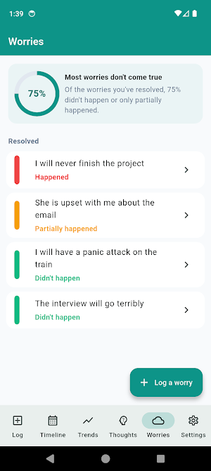 MoodPulse: Anxiety Tracker Screenshot 3