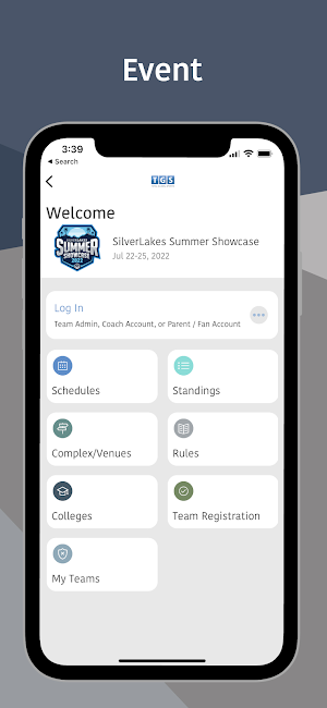 Silverlakes Tournaments Screenshot 1