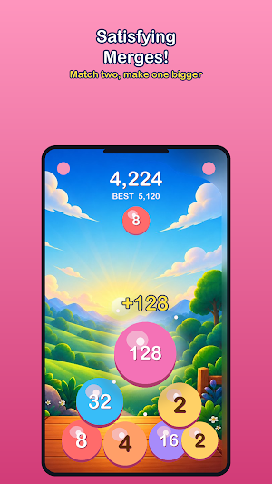 Numbrmix - Merge Number Balls Screenshot 2