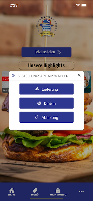 American Hat Burger Screenshot 1