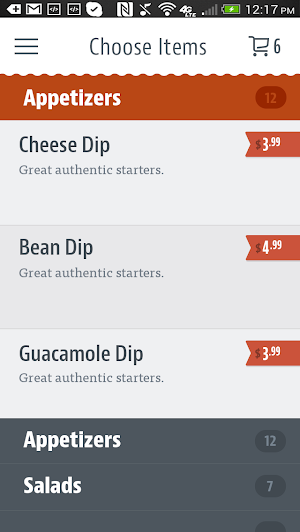 Mi Cabana Mexican Restaurants Screenshot 2