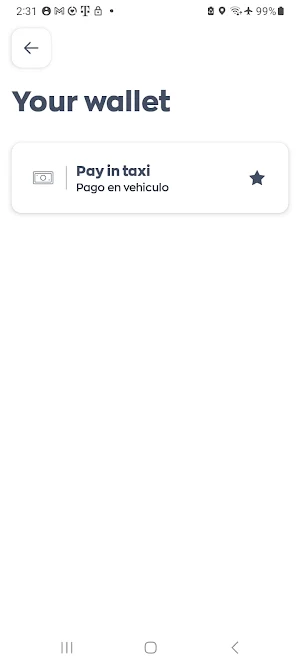 Taxis Autopanamericano. Screenshot 3