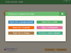 Mémo anglais B1-B2 Screenshot 0