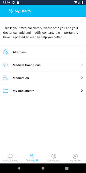 MeetingDoctors Middle East Screenshot 3
