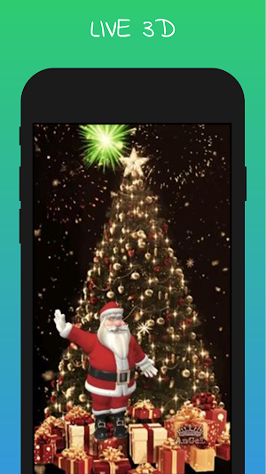 Christmas Live Wallpaper Music Screenshot 1