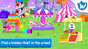 Wolfoo Police And Thief Game Screenshot 2