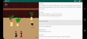 Twelfth Night, by Shakespeare Screenshot 1
