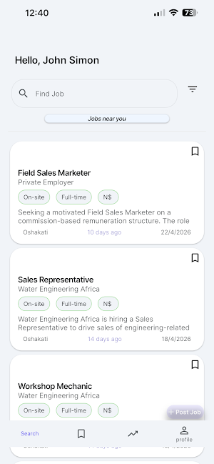 JobHook Screenshot 1