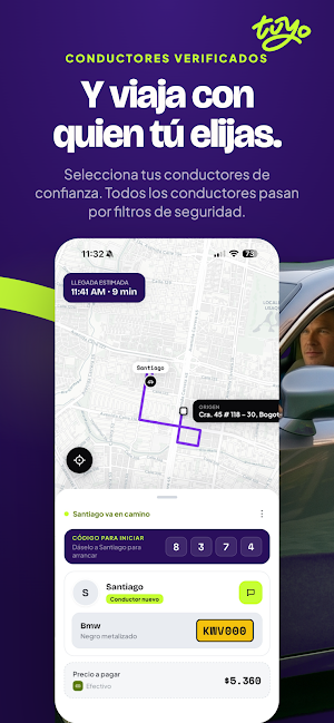 Tuyo: Pide tu viaje Screenshot 3