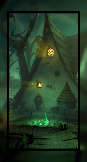 Ghost House Wallpaper HD 4K Screenshot 1