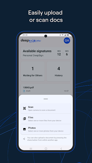 DeepSign Screenshot 1